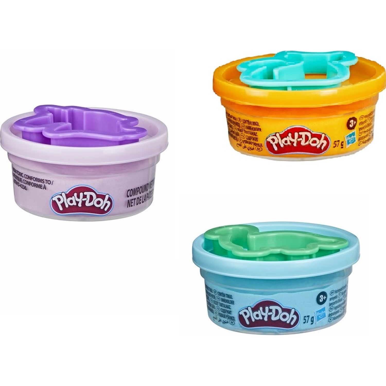 Пластилин Play-Doh Креативные размеры в ассортименте - фото 1