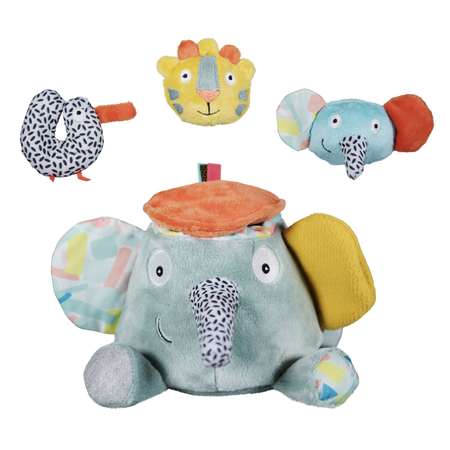 Игрушка развивающая Ebulobo Слонёнок Зигги И Его Друзья