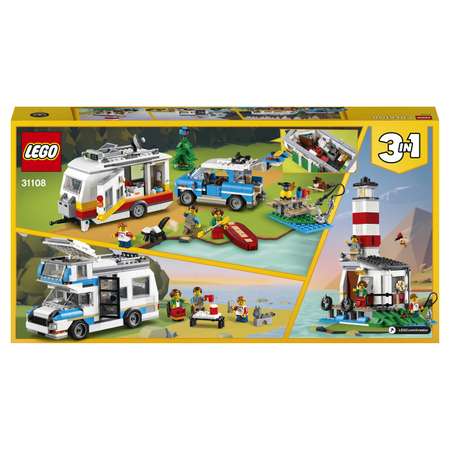 Конструктор LEGO Creator Отпуск в доме на колесах блочный