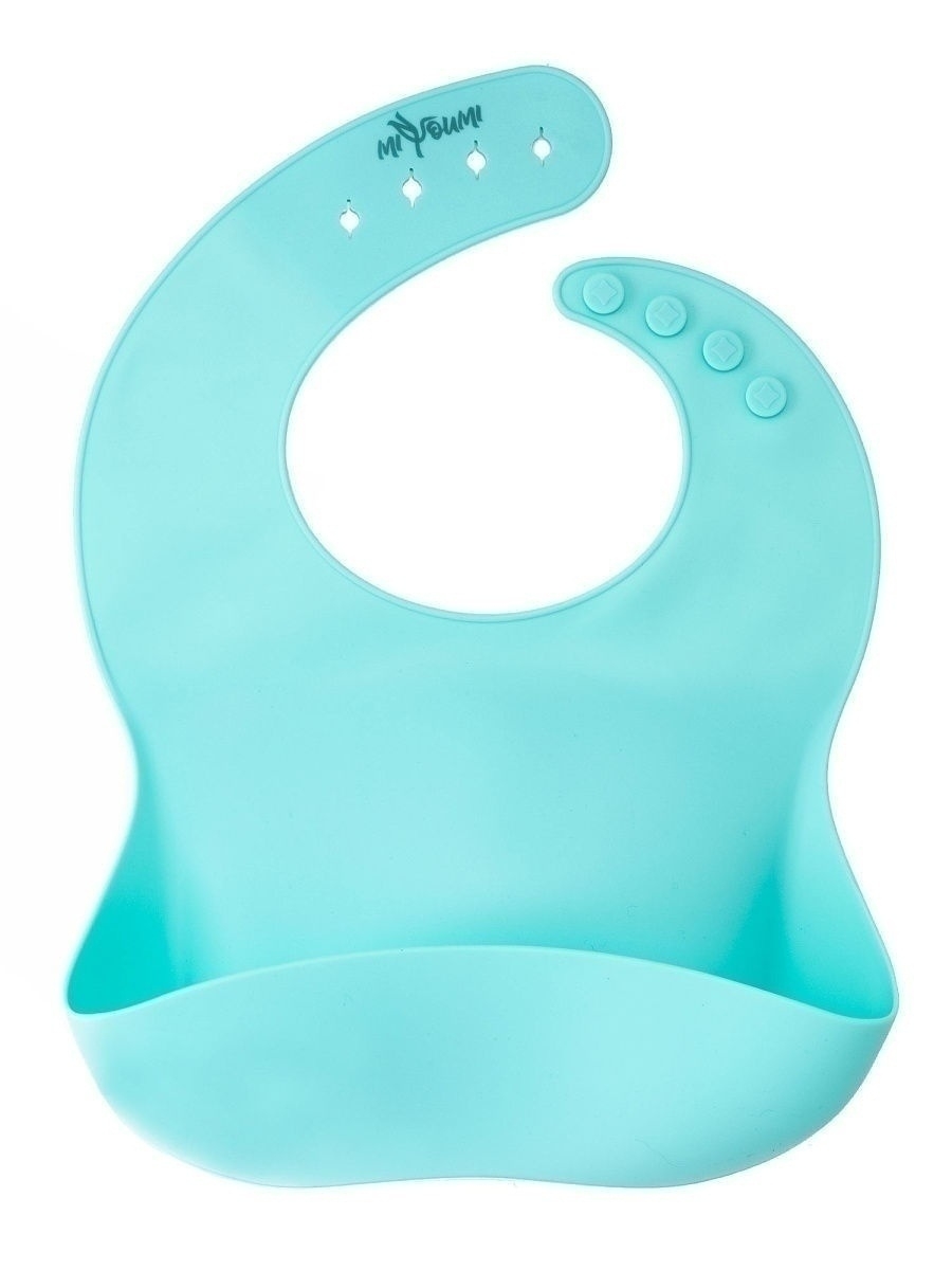 Нагрудник Miyoumi силикон 1 шт. - фото 1