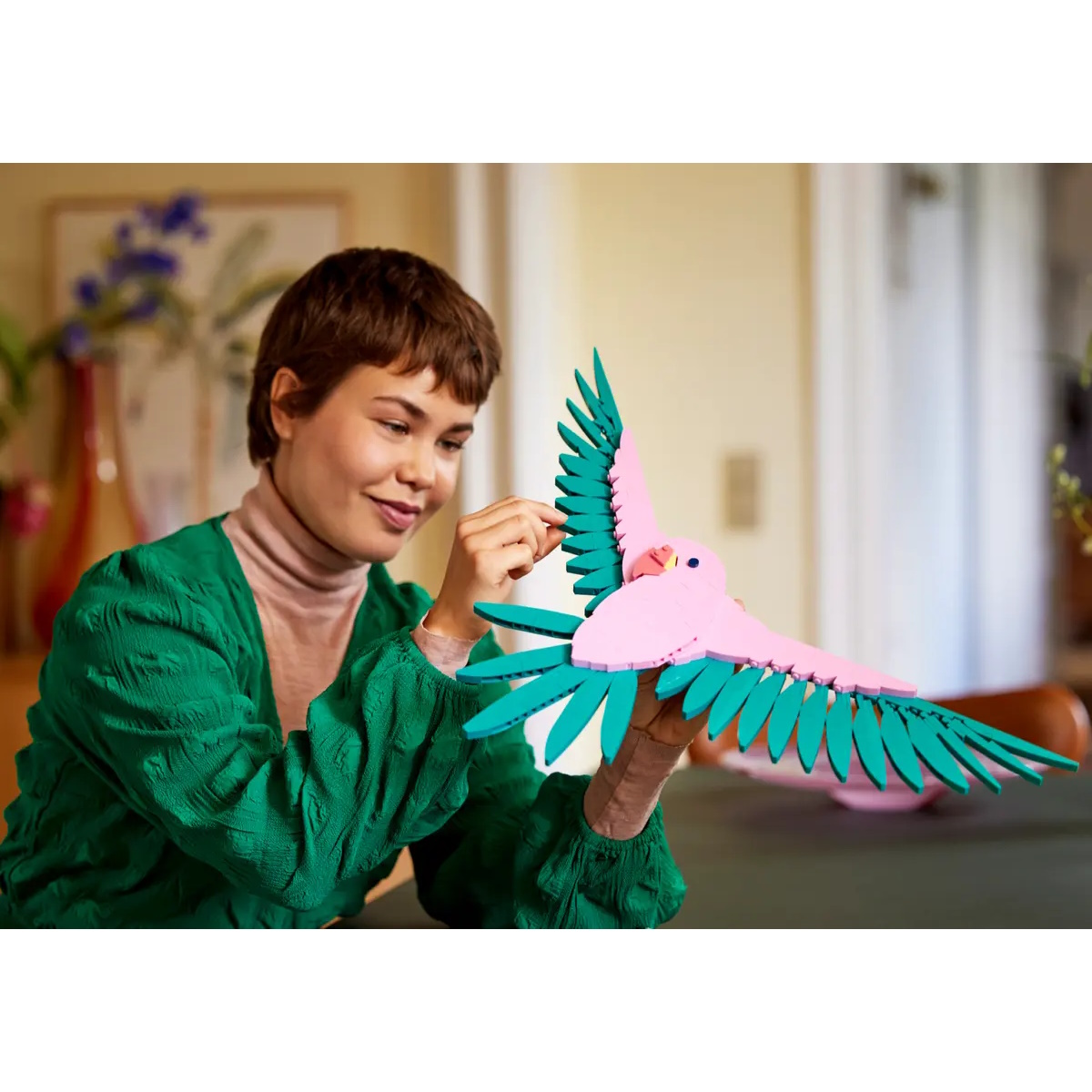 Конструктор LEGO Art Macaw Parrots 644 дет. - фото 5
