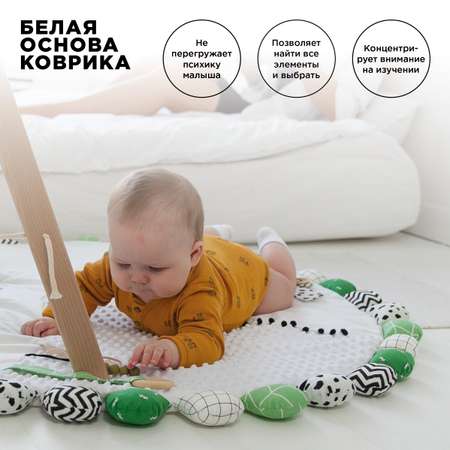 Коврик BYYY.SHOP Зелень