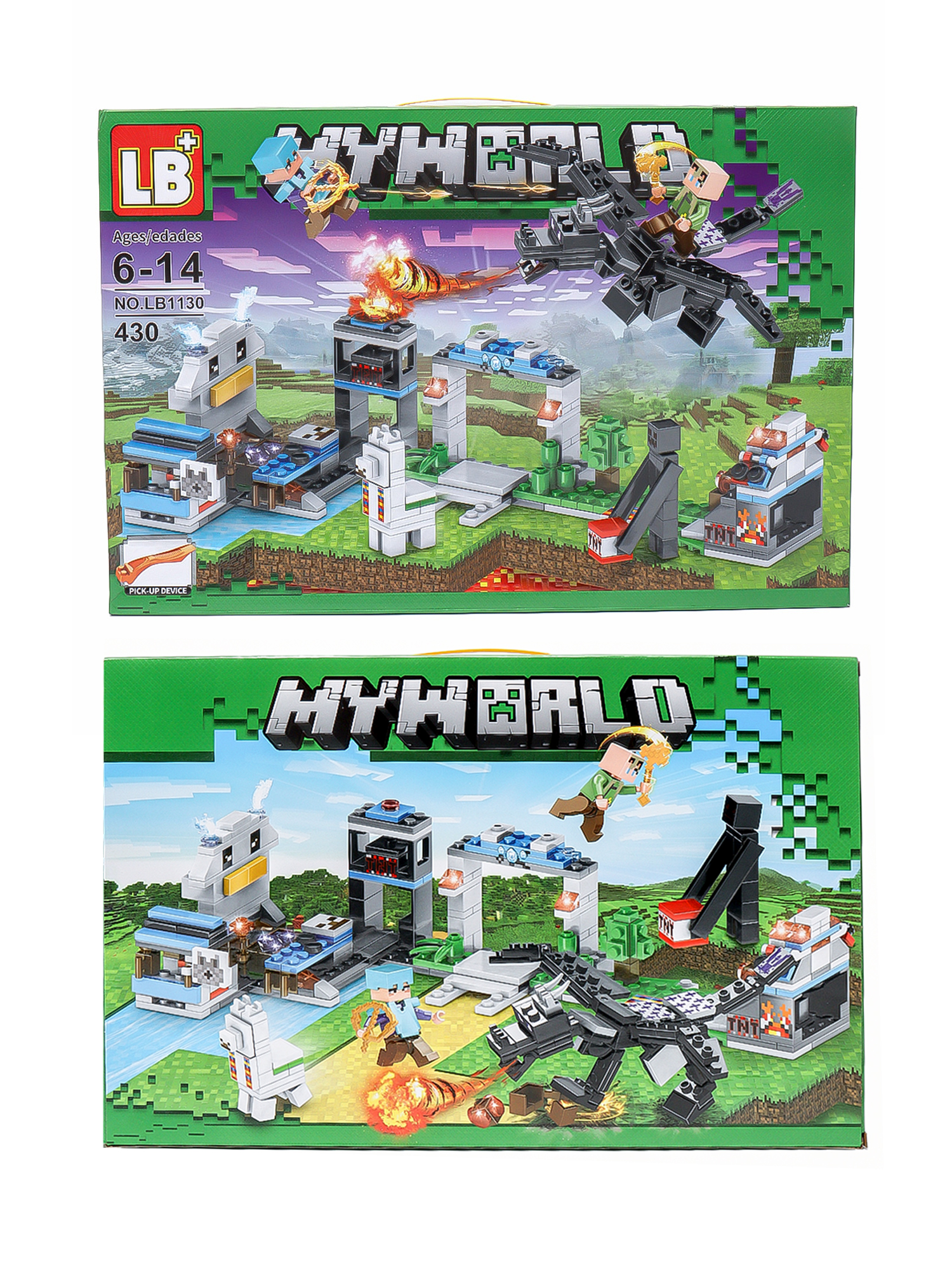 Конструктор Madliani Нападение дракона 430 дет. - фото 3