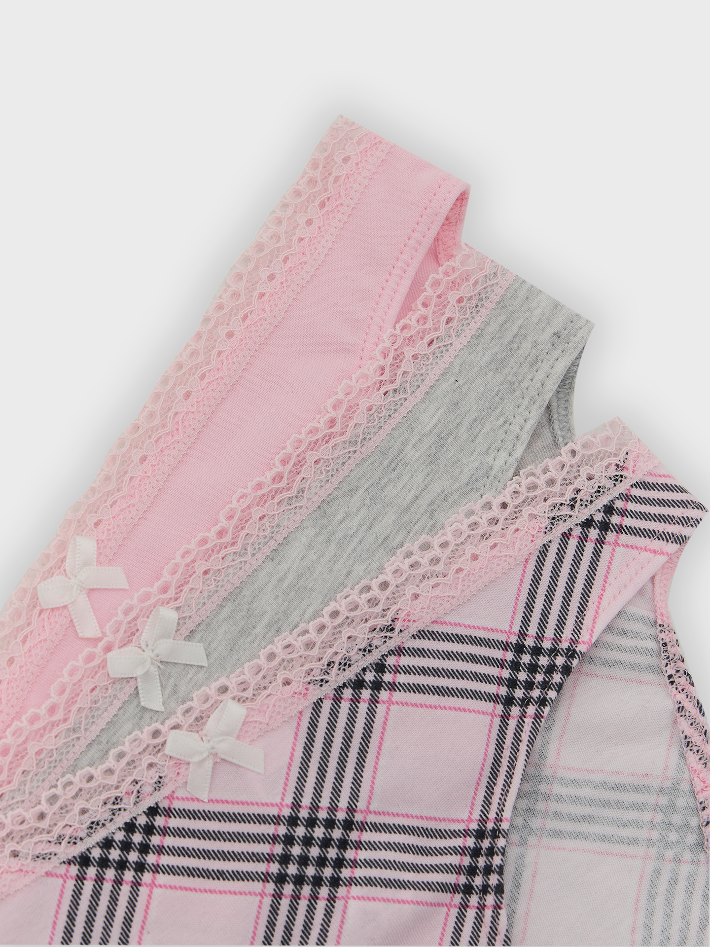 Трусы 3 шт Mark Formelle (Марк Формэль) 417750-3/клетка черно -розовая - фото 3