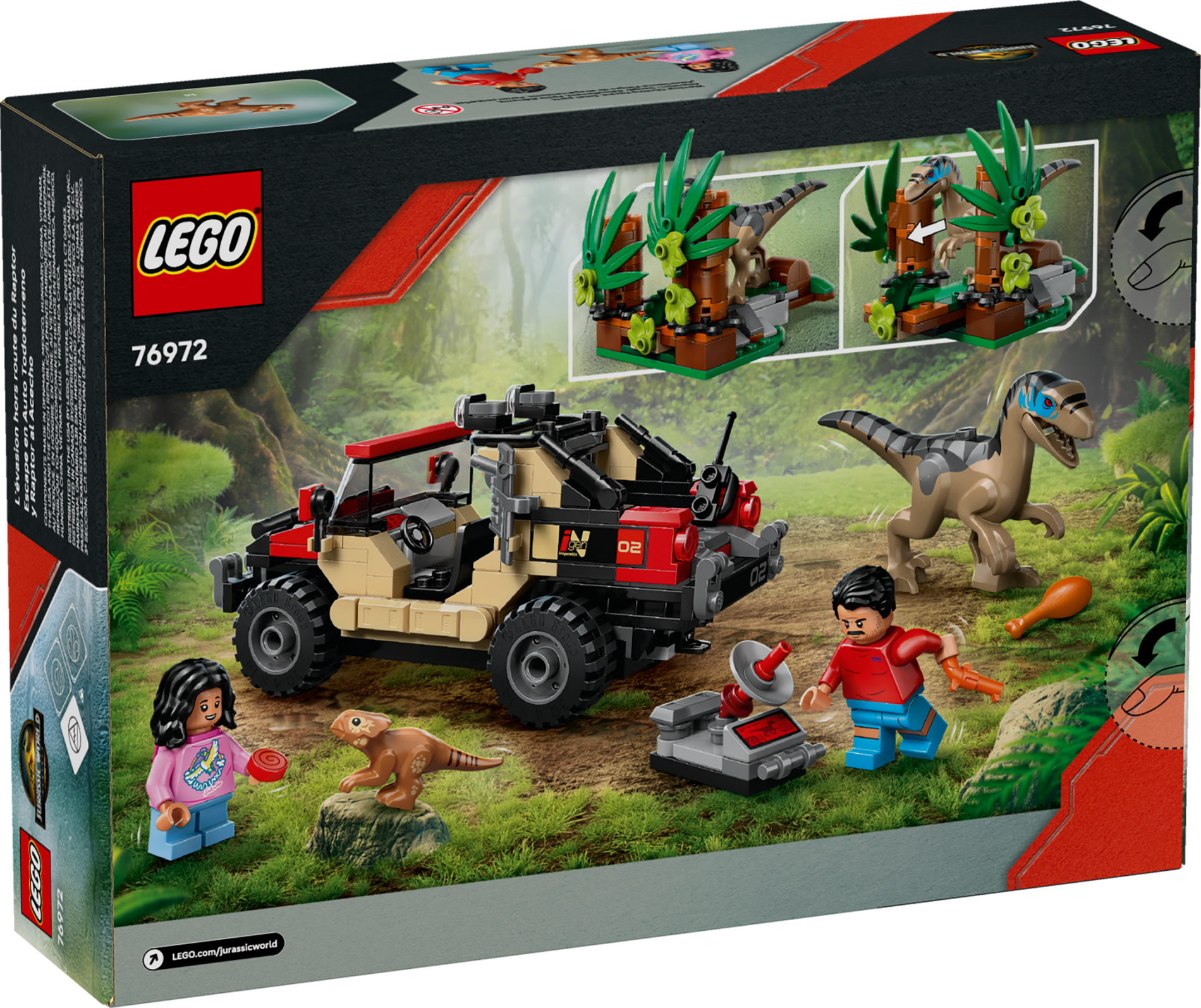 Конструктор LEGO Jurassic World 76972 285 дет. - фото 8