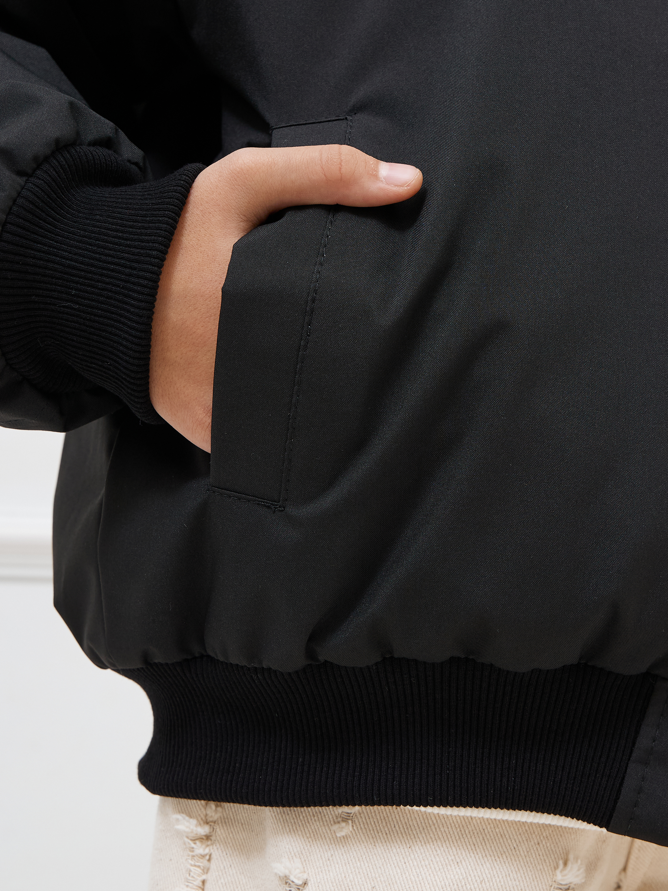 Куртка MIRANAM БомберДетскДевочкиF55Черн - фото 10