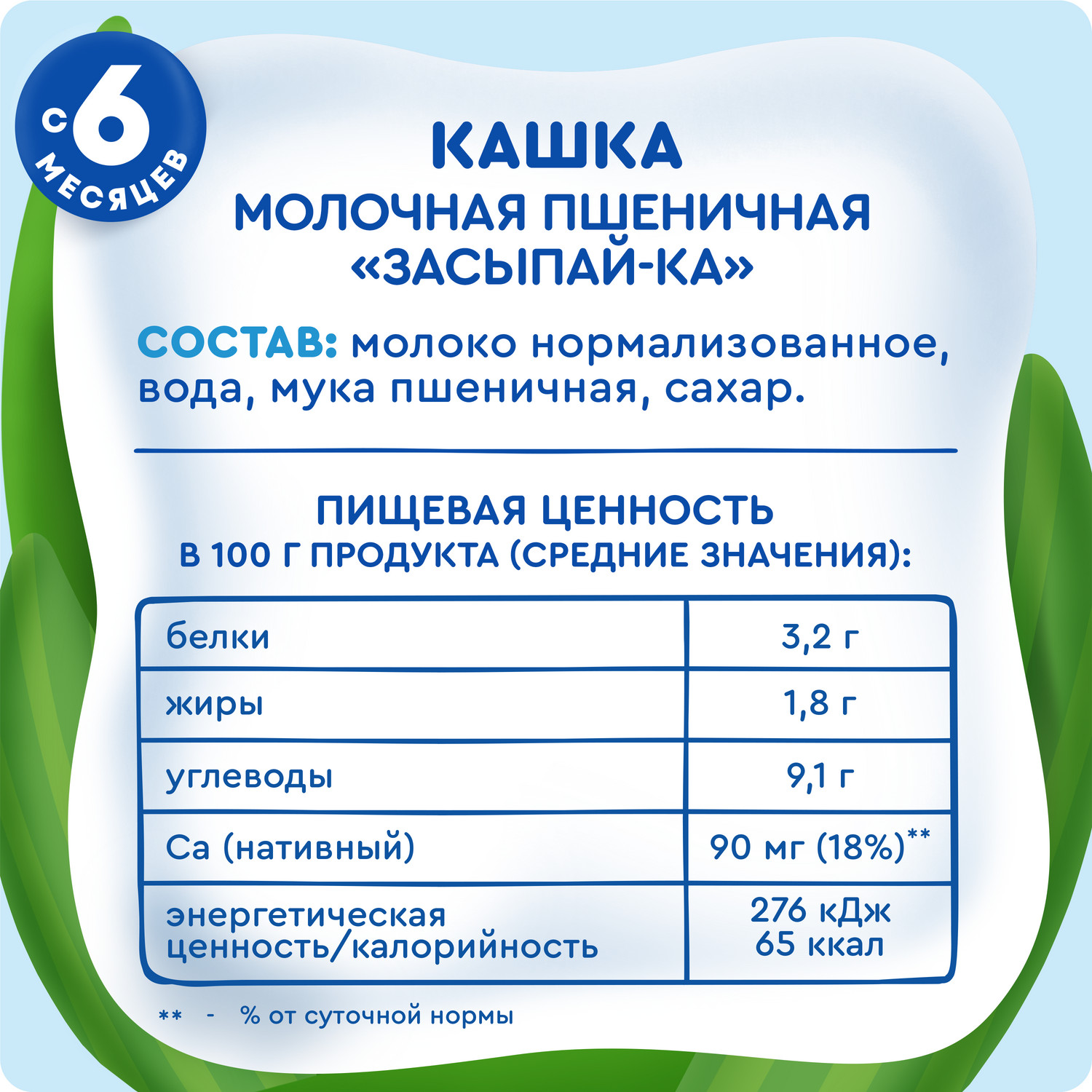 Каша жидкая Агуша Засыпай-ка молочно-пшеничная 200г с 6месяцев - фото 7