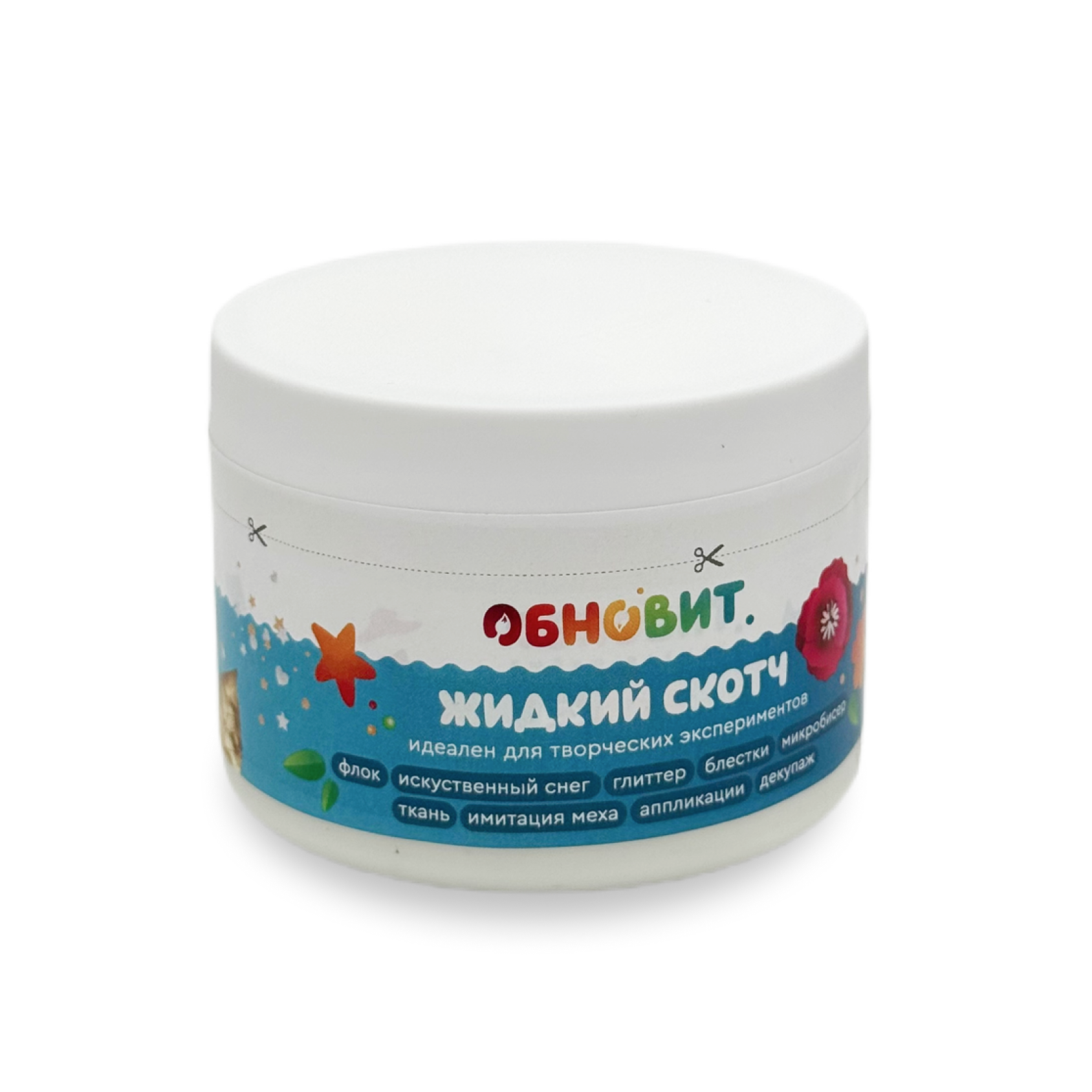 Набор для творчества ОБНОВИТ термоаппликация Клей 100 грамм - фото 1