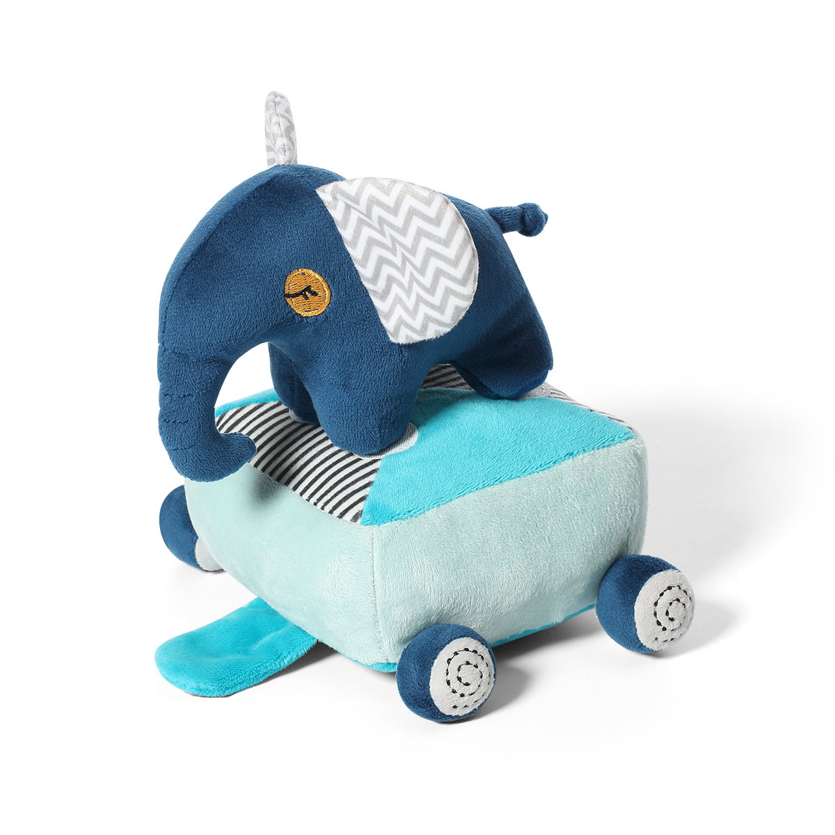 Игрушка мягкая Babyono SAFARI TRAIN 18 см - фото 30