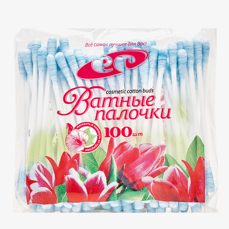 Ватные палочки Емельянъ Савостинъ 100 шт.