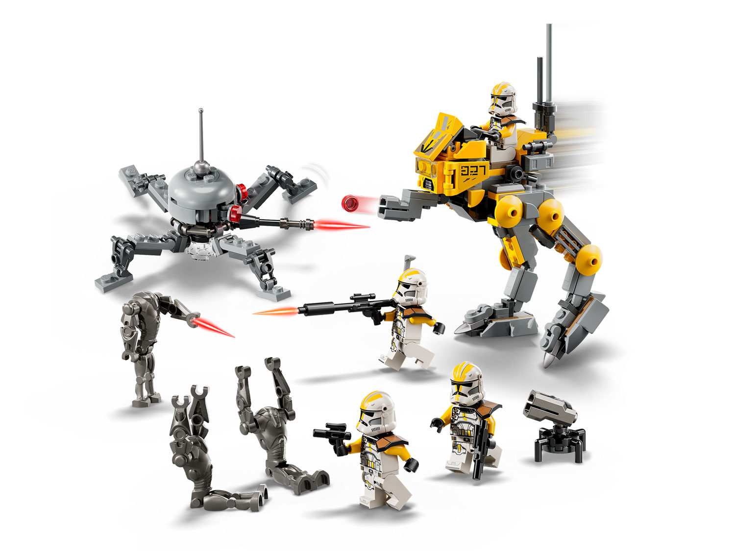 Конструктор LEGO Star Wars Боевой набор клонов 258 дет. - фото 5