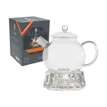 Чайник заварочный Leonord Aroma стеклянный 1 л