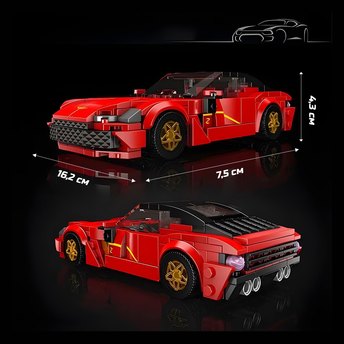 Конструктор Mould King 354 дет. - фото 2