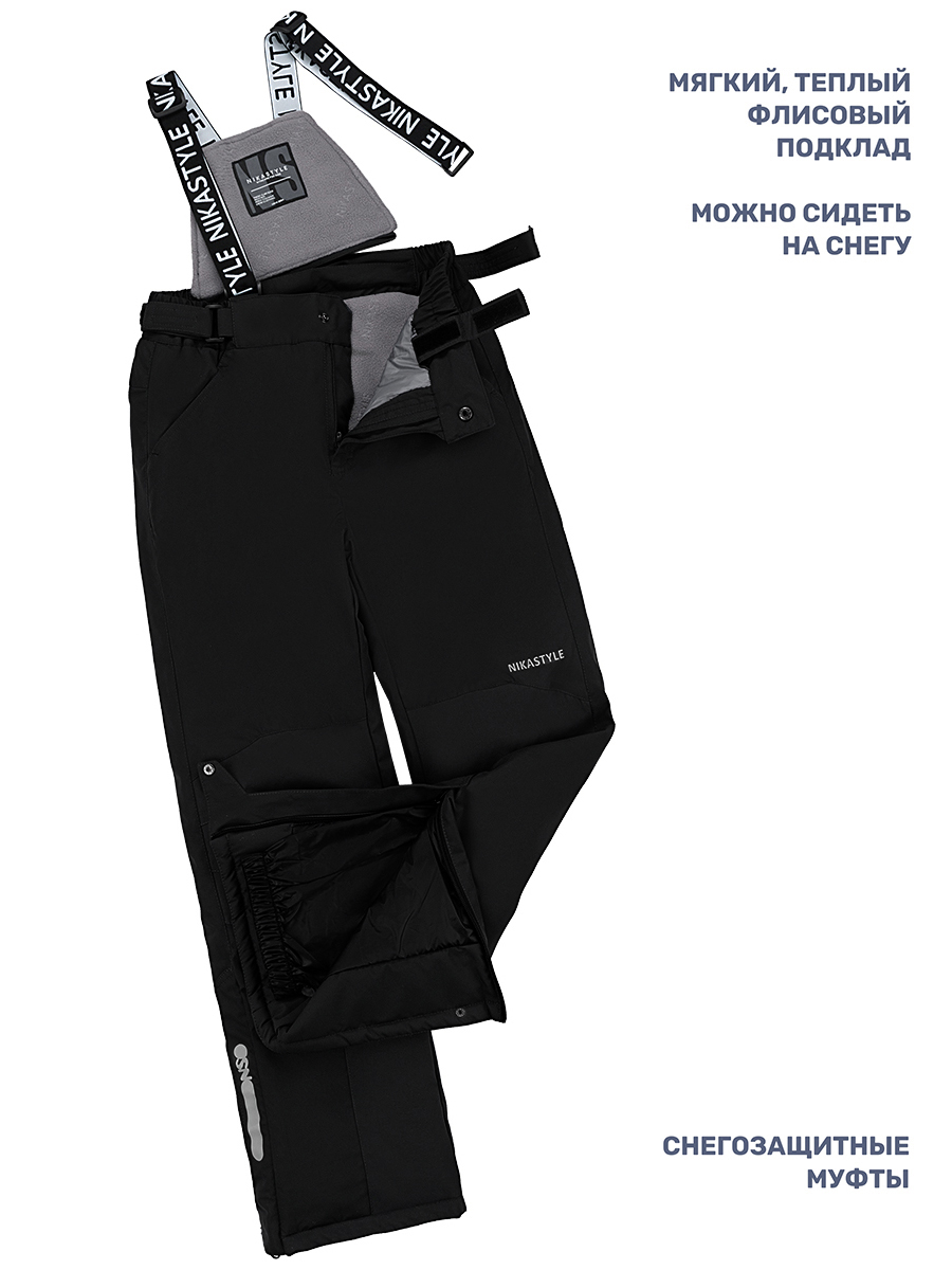 Брюки NIKASTYLE 2з4924 черный - фото 6