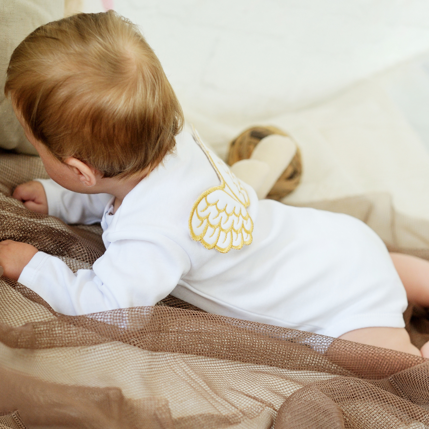 Боди Lucky Child 17-6 белый/0-2 - фото 3