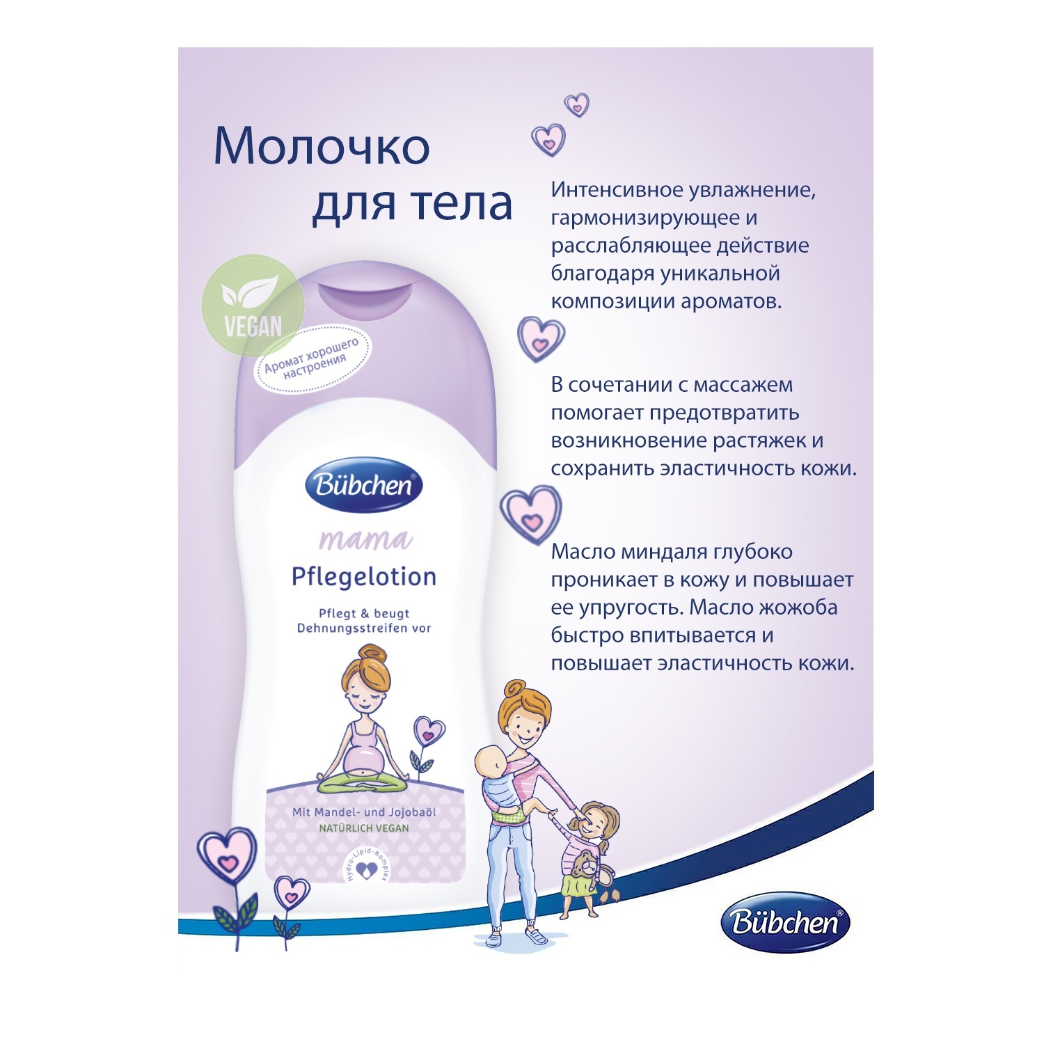 Молочко Bubchen Мама 200 мл - фото 4