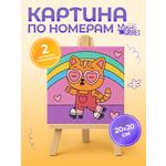 Картина по номерам Magic Stories Прогулка на роликах