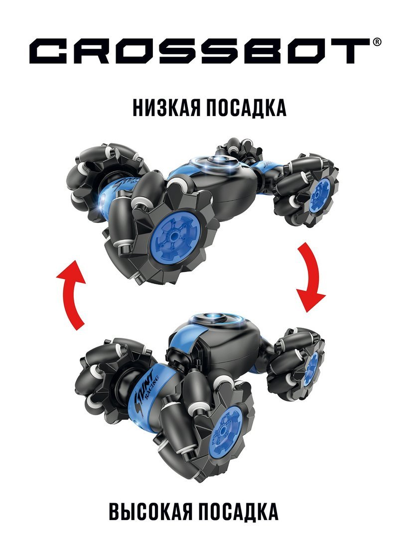 Автомобиль РУ CROSSBOT 1:18 - фото 3