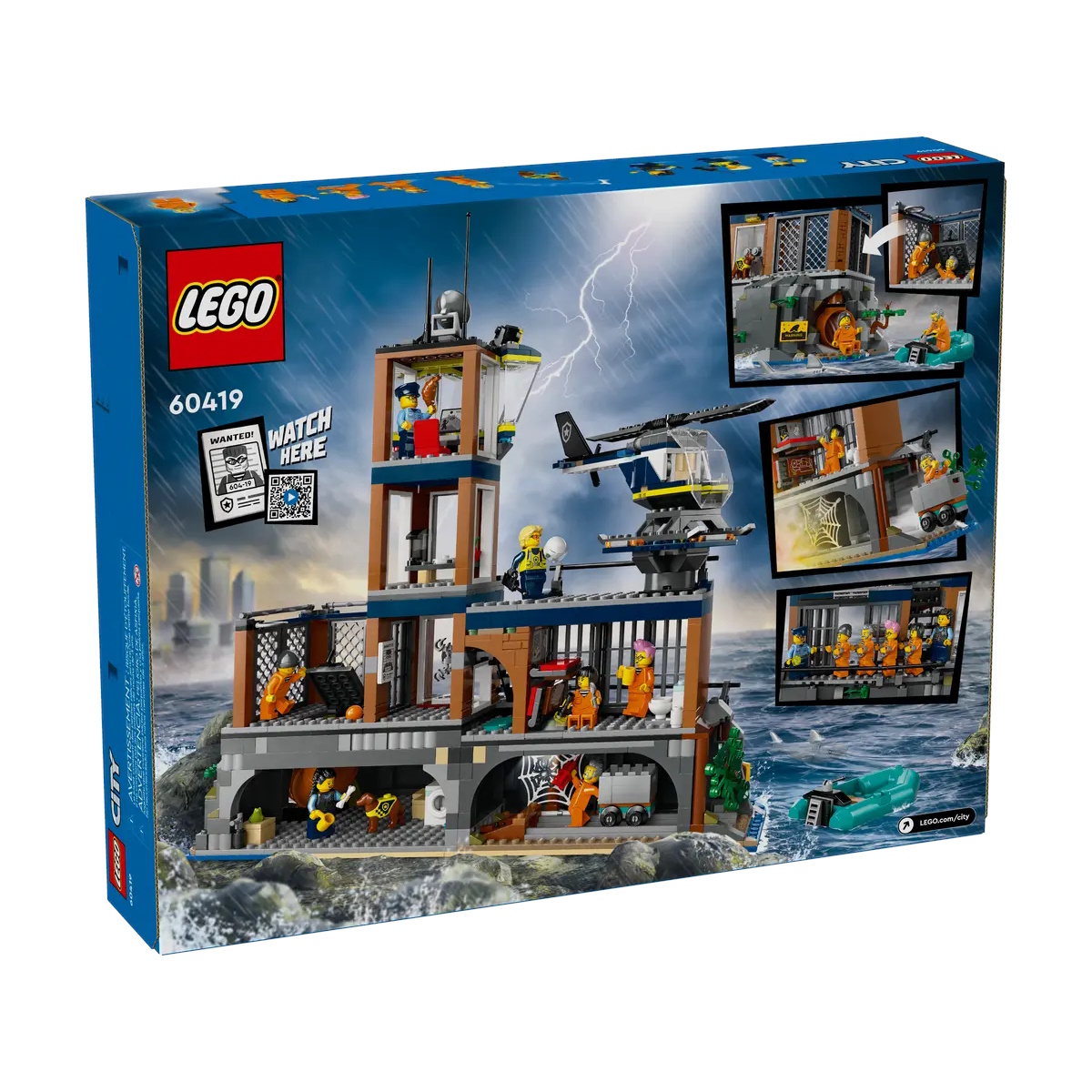 Конструктор LEGO City Police Prison Island - фото 8