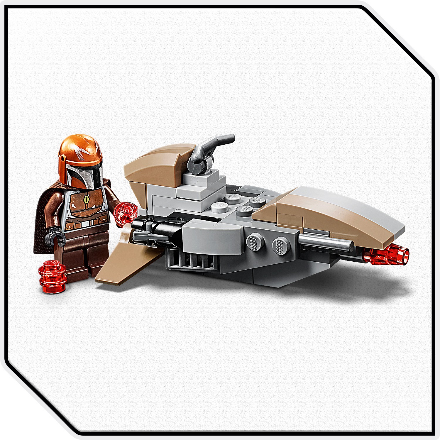 Конструктор LEGO Star Wars Боевой набор Мандалорцы блочный - фото 11