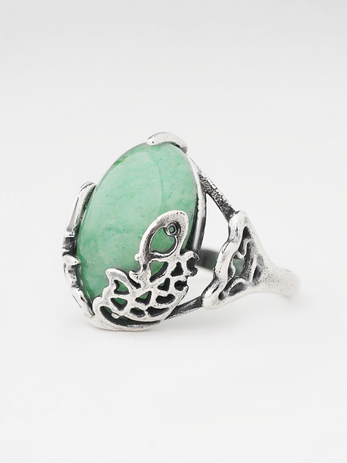 Кольцо Shine and Beauty 80823-9-к-нефрит - фото 5