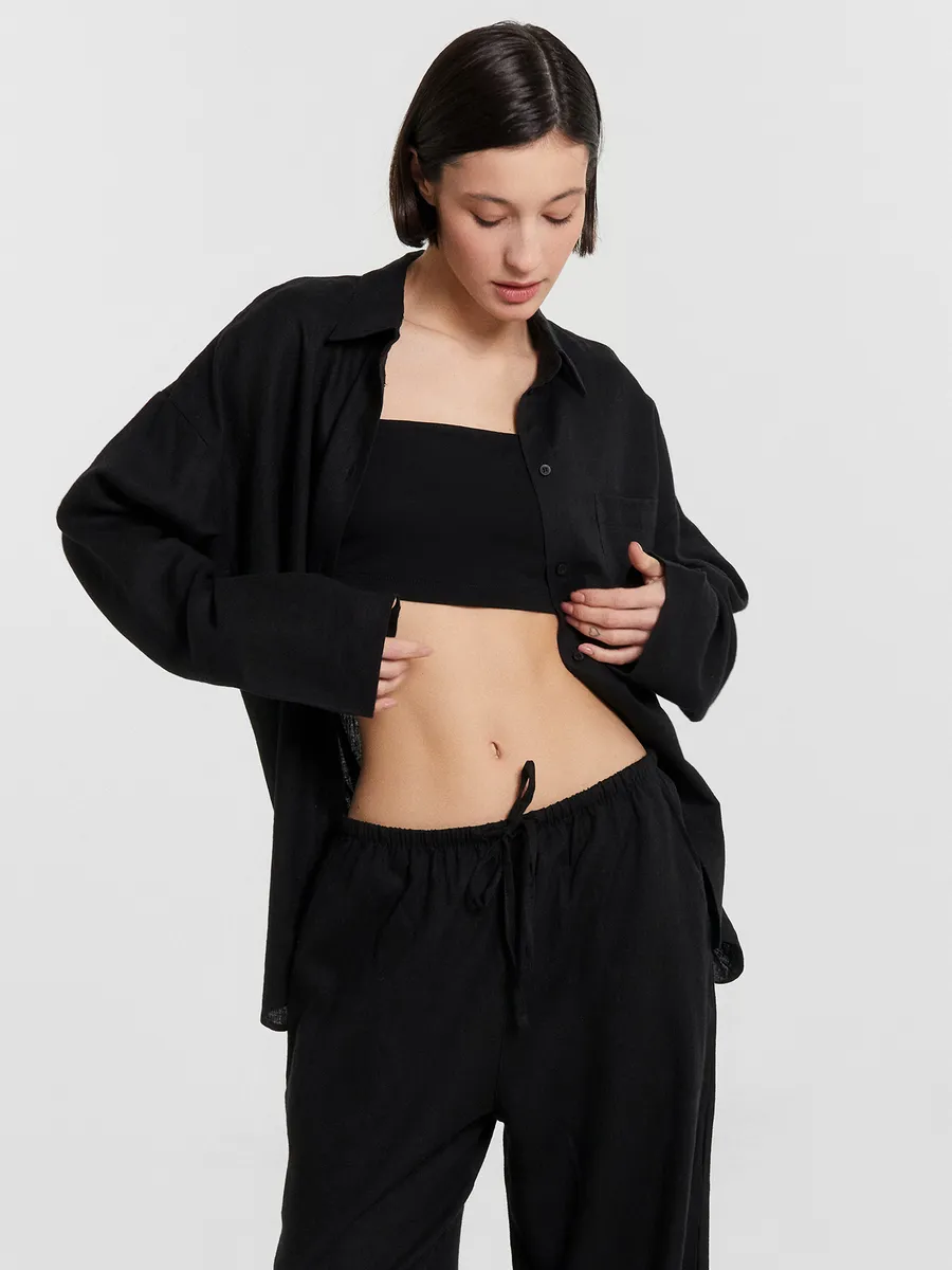 Рубашка Mark Formelle (Марк Формэль) 502985-1/черный - фото 9