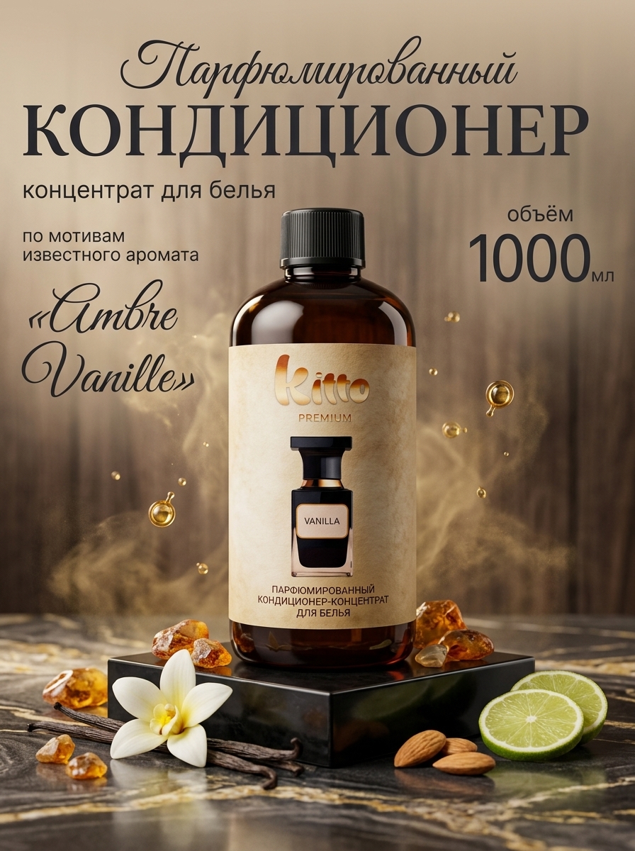 Кондиционер Kitto Ваниль 1 л - фото 1