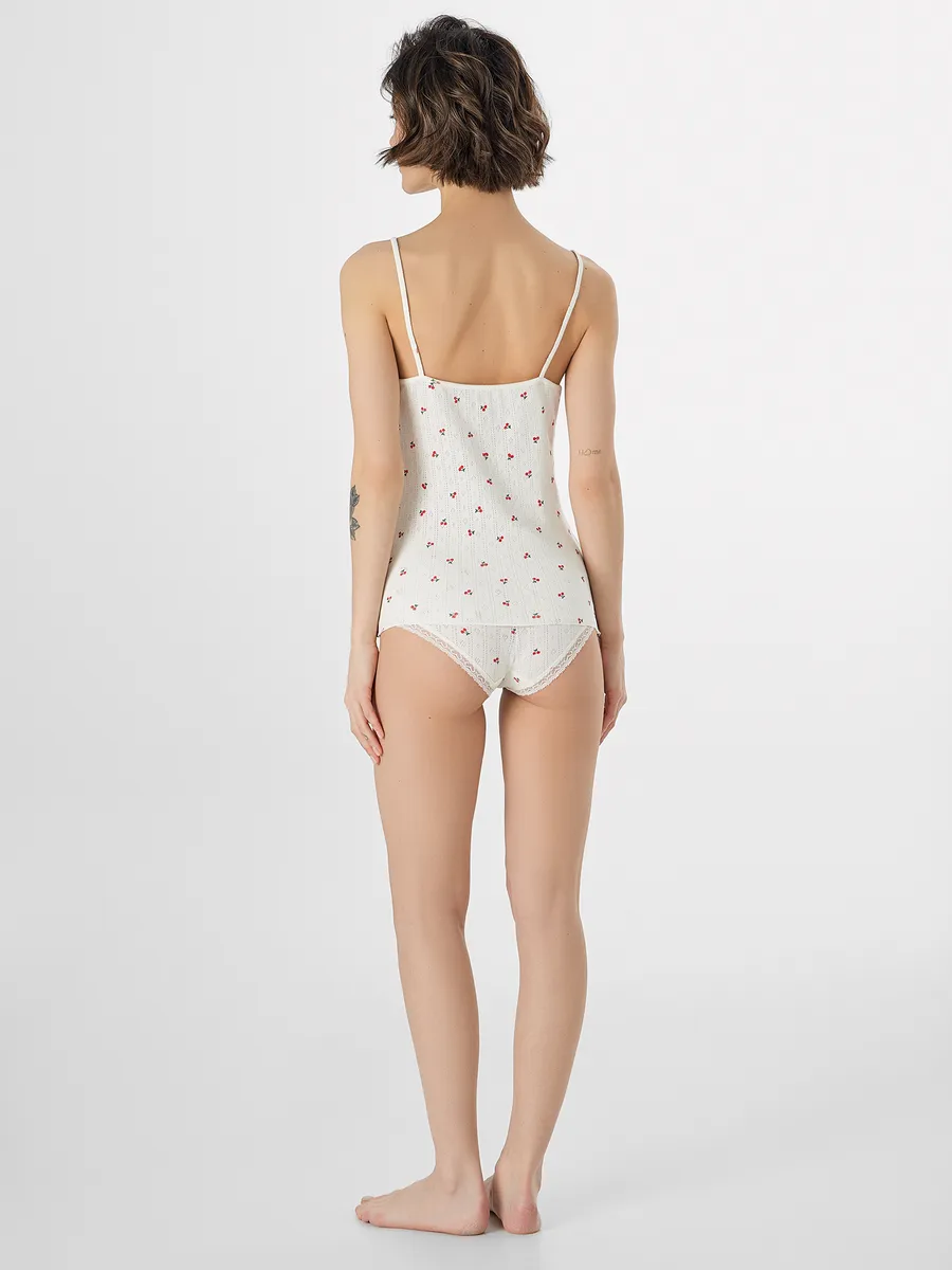 Майка и трусы Mark Formelle (Марк Формэль) 442207/вишенки на молочном - фото 6