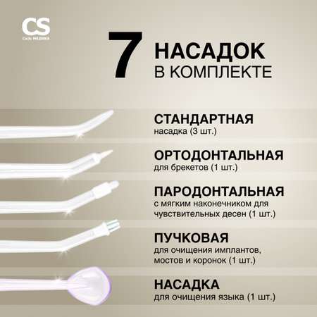 Ирригатор CS MEDICA ручной 10 реж.