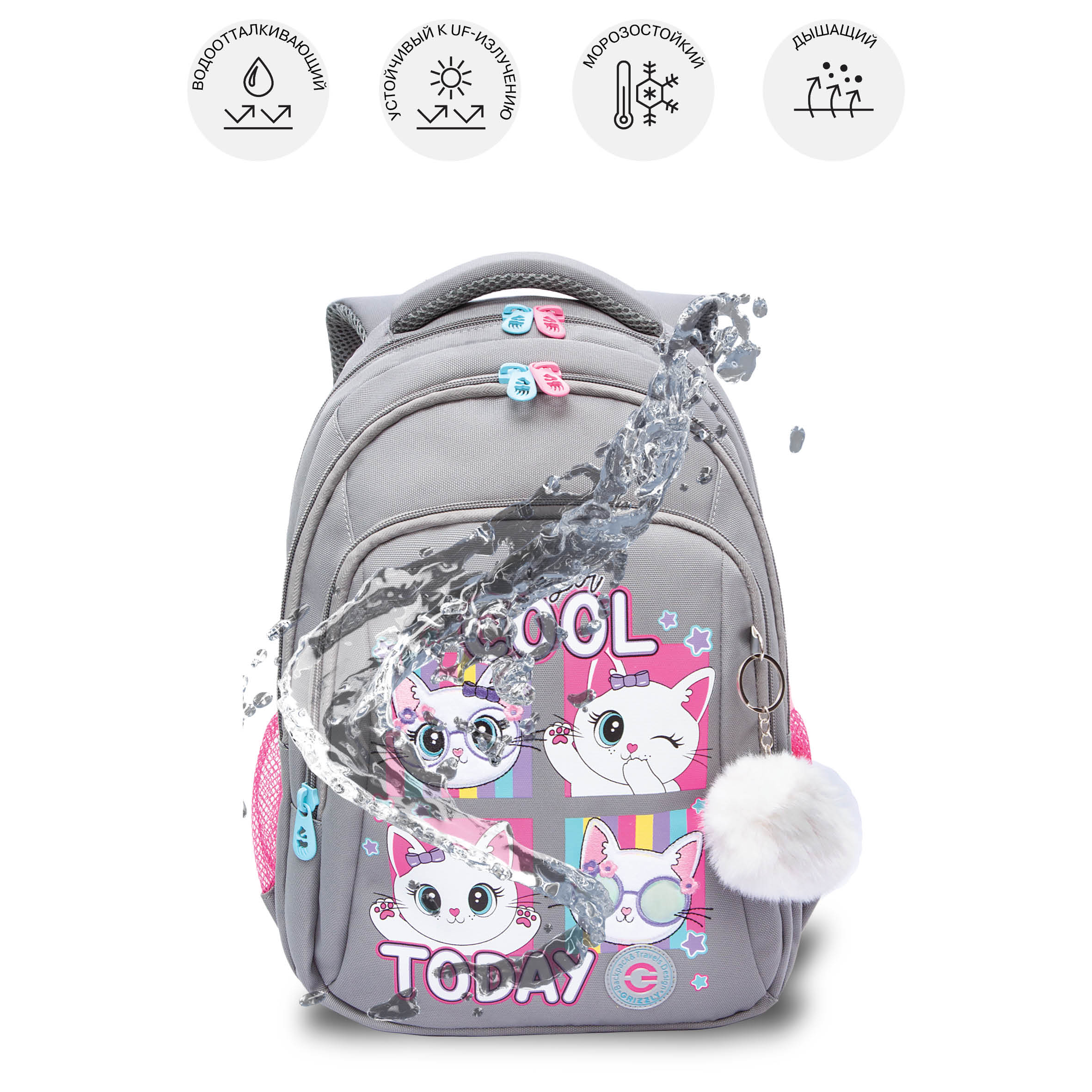 Рюкзак Grizzly - фото 9