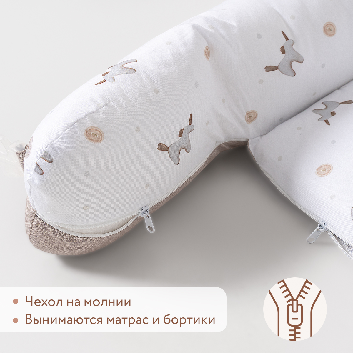 Матрас гнездышко Perina Soft Cotton - фото 6