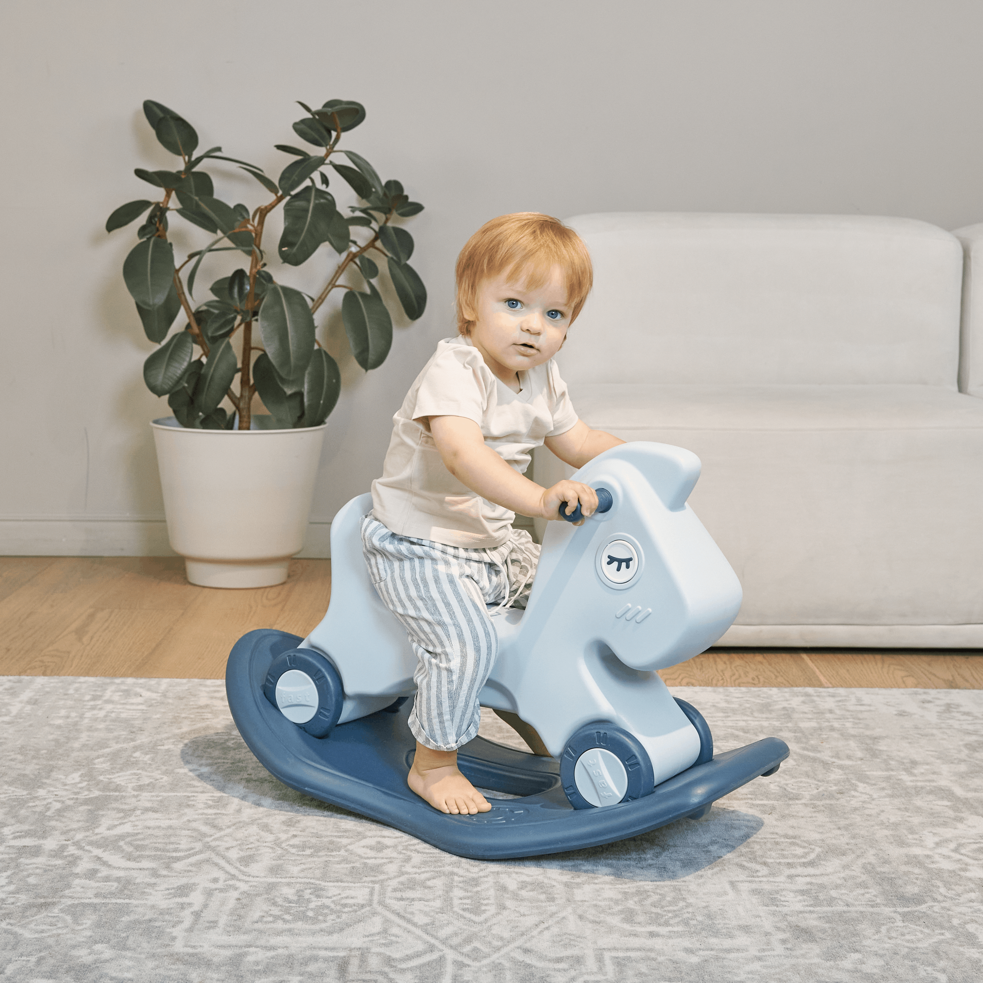 Качалка UNIX Kids Blue - фото 8