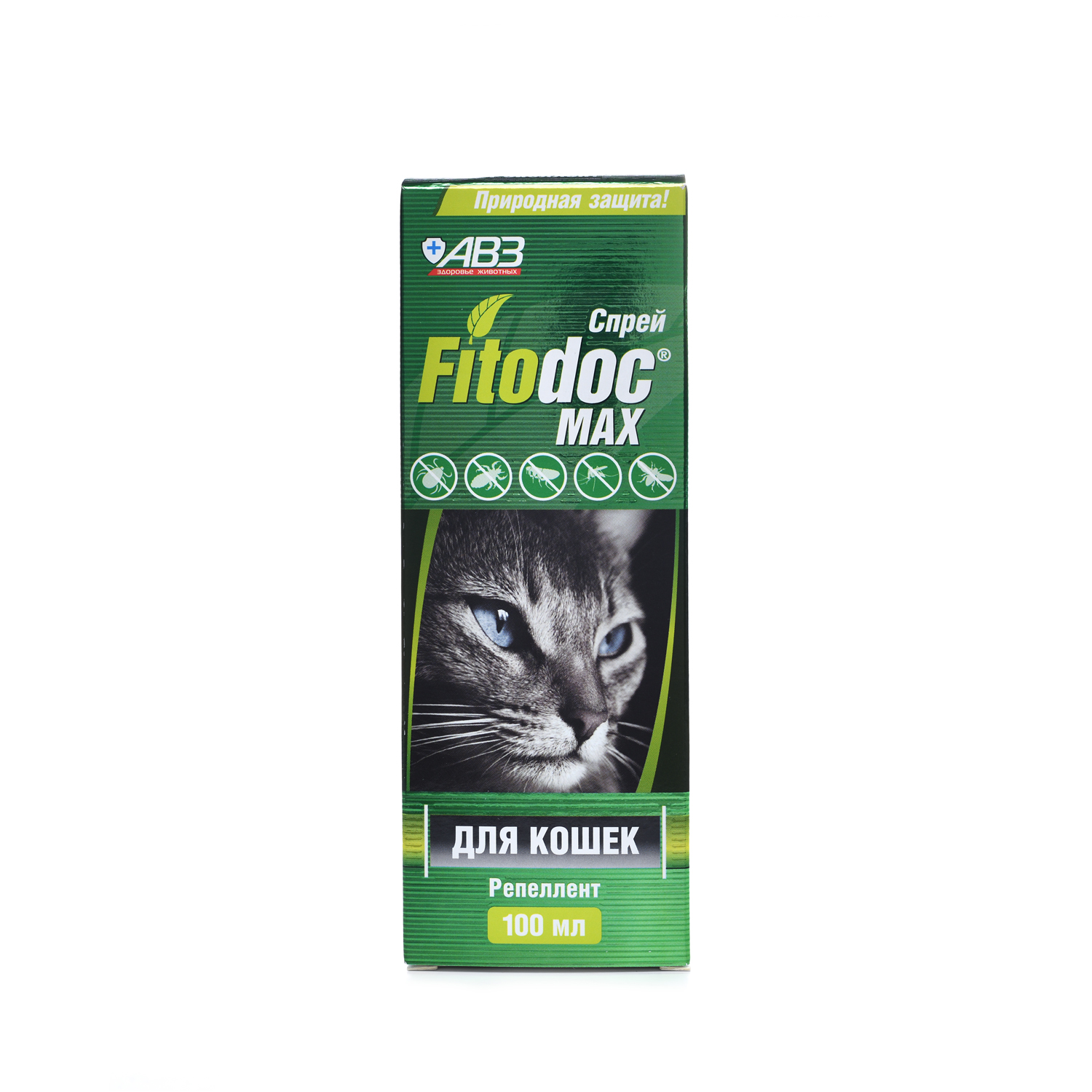 Спрей для кошек АВЗ Fitodoc Max репеллентный 100мл - фото 1