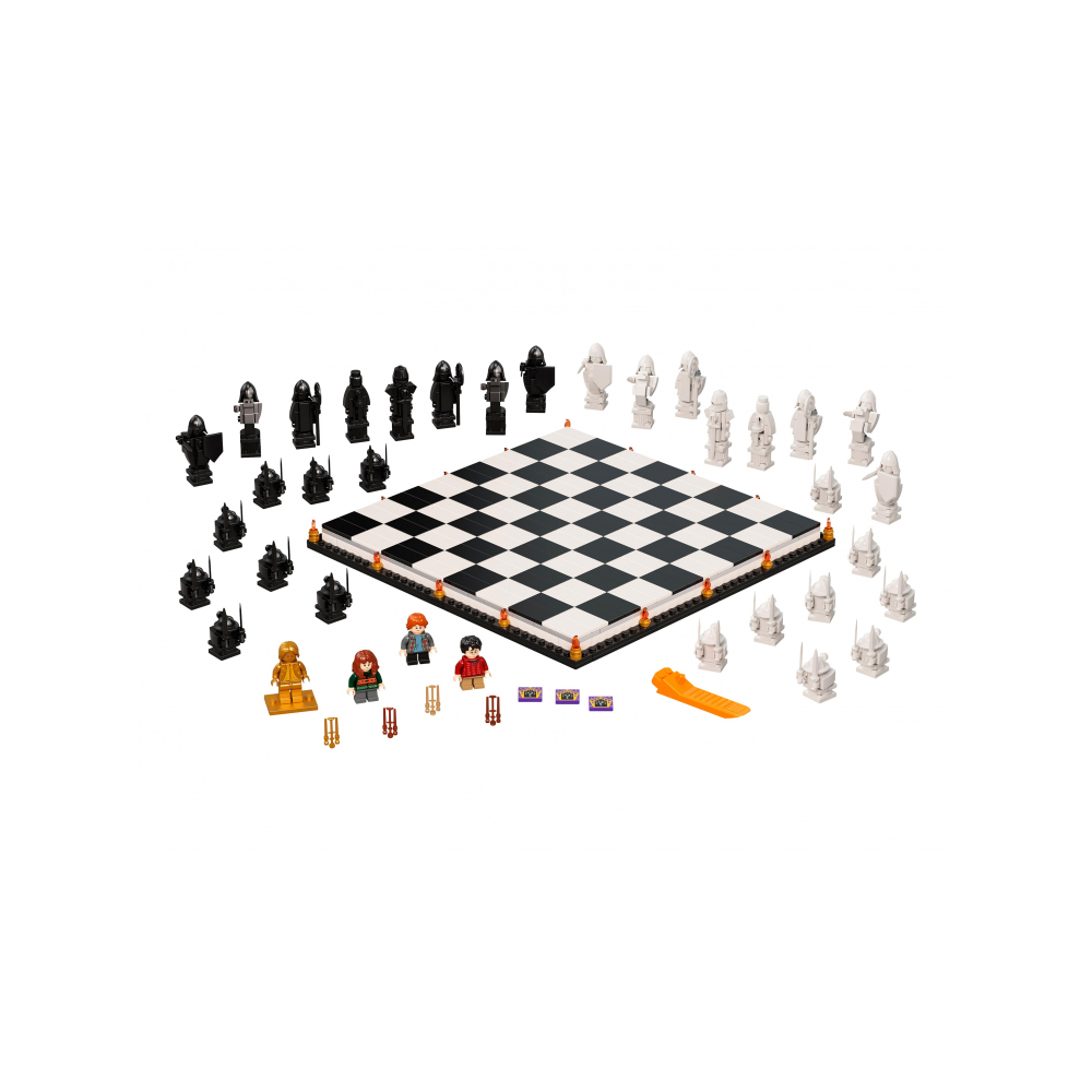 Конструктор LEGO Harry Potter Хогвартс: волшебные шахматы 121 дет. - фото 2