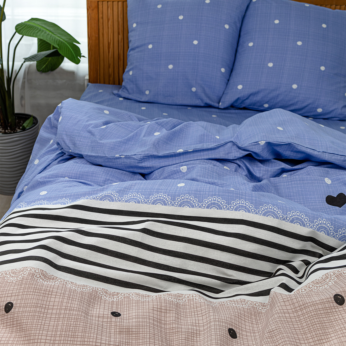 Комплект постельного белья Спал Спалыч Харти полутораспальный 4 предм. - фото 6