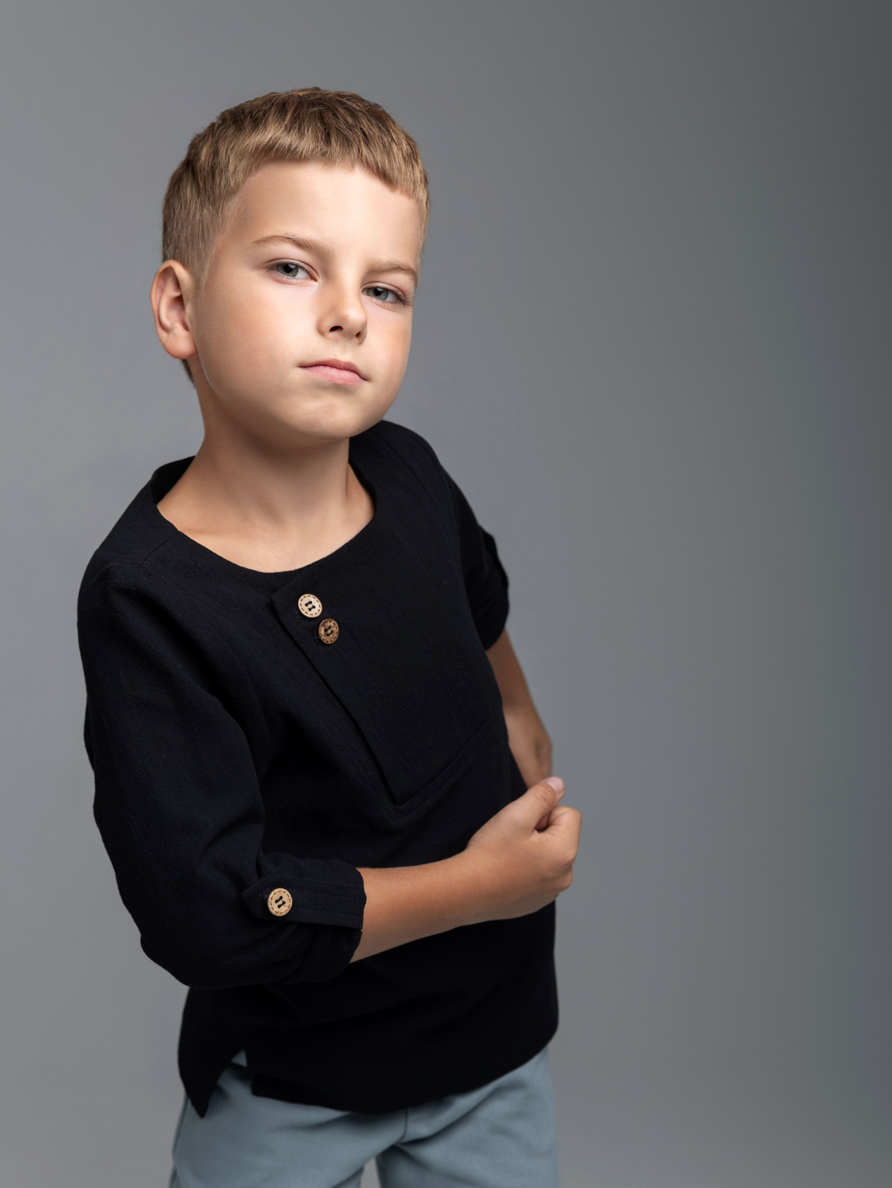 Рубашка Кит и Лео КЛ0301Ч - фото 1