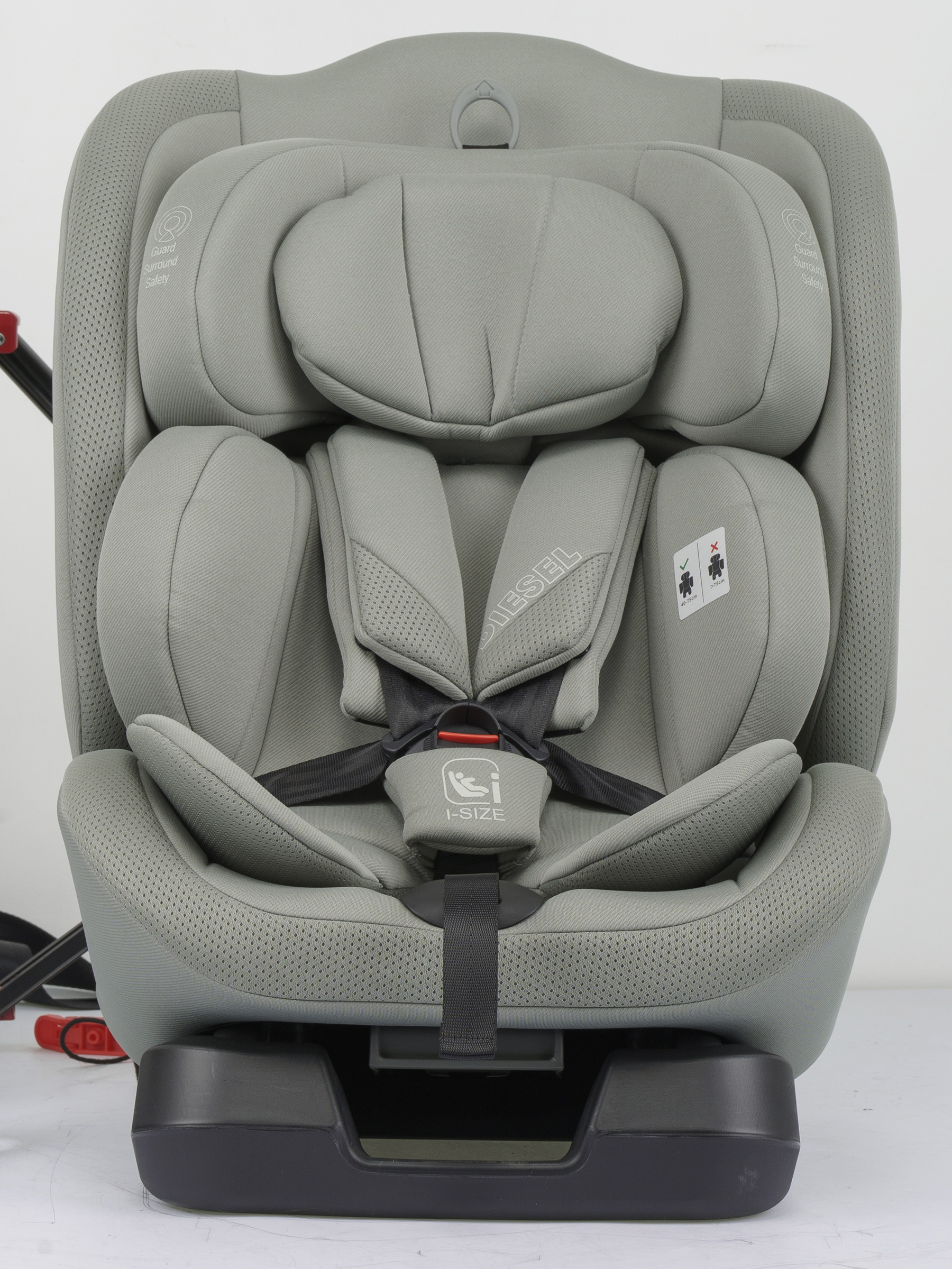 Автокресло Indigo Diesel I-SIZE, группа 0/1/2/3 0+/1/2/3 (0-36 кг) зеленый - фото 2