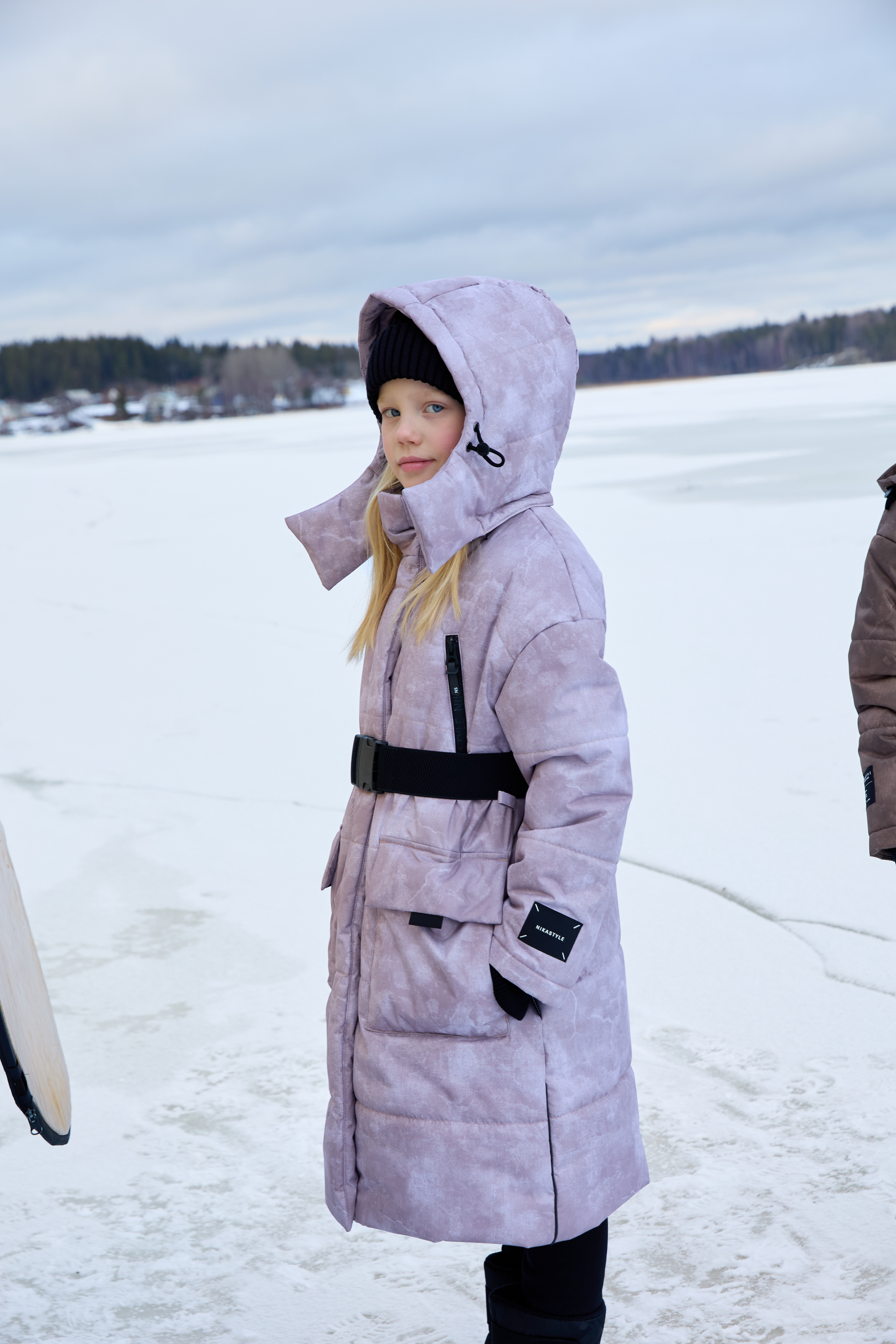 Пальто NIKASTYLE 6з7425 пудра - фото 13