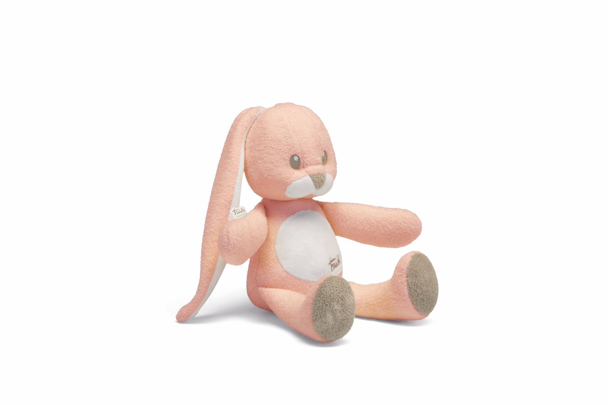 Мягкая игрушка Trudi Зайчик розового цвета - фото 2