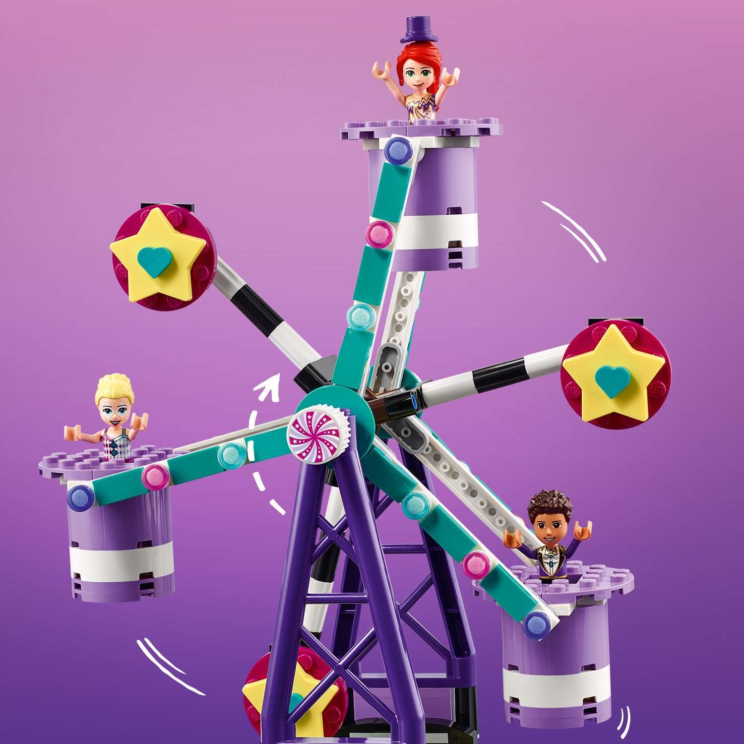 Конструктор LEGO Friends Волшебное колесо обозрения - фото 11