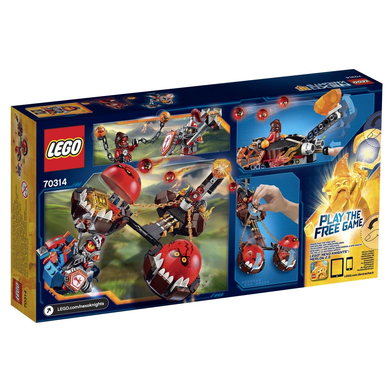Конструктор LEGO NEXO KNIGHTS блочный - фото 3