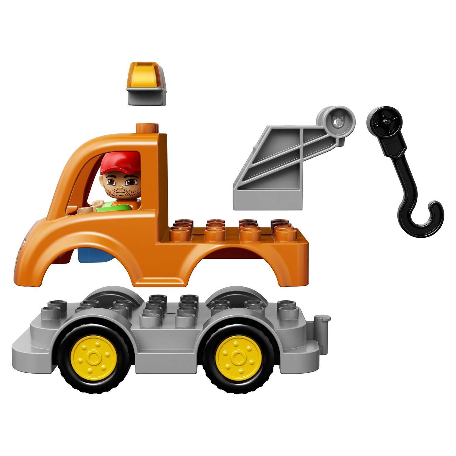 Конструктор LEGO DUPLO Буксировщик блочный - фото 8