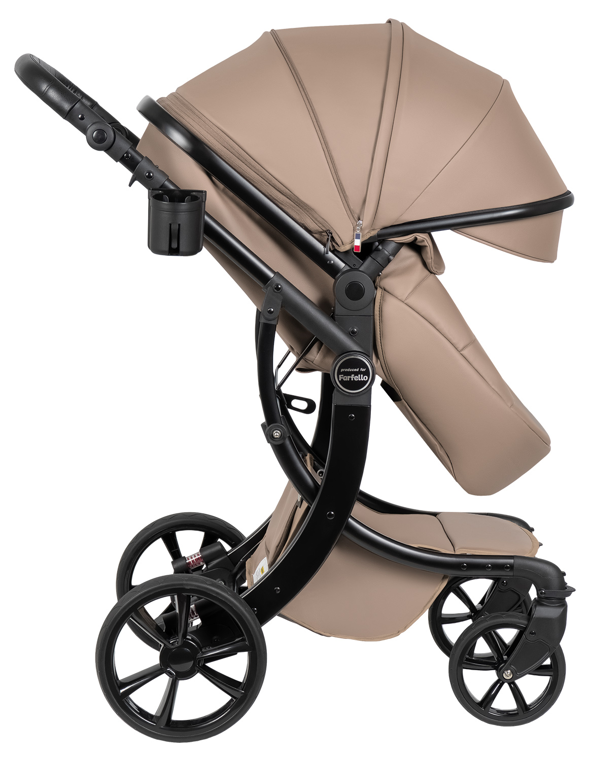 Коляска трансформер Aimile Adventurer коричневый - фото 26