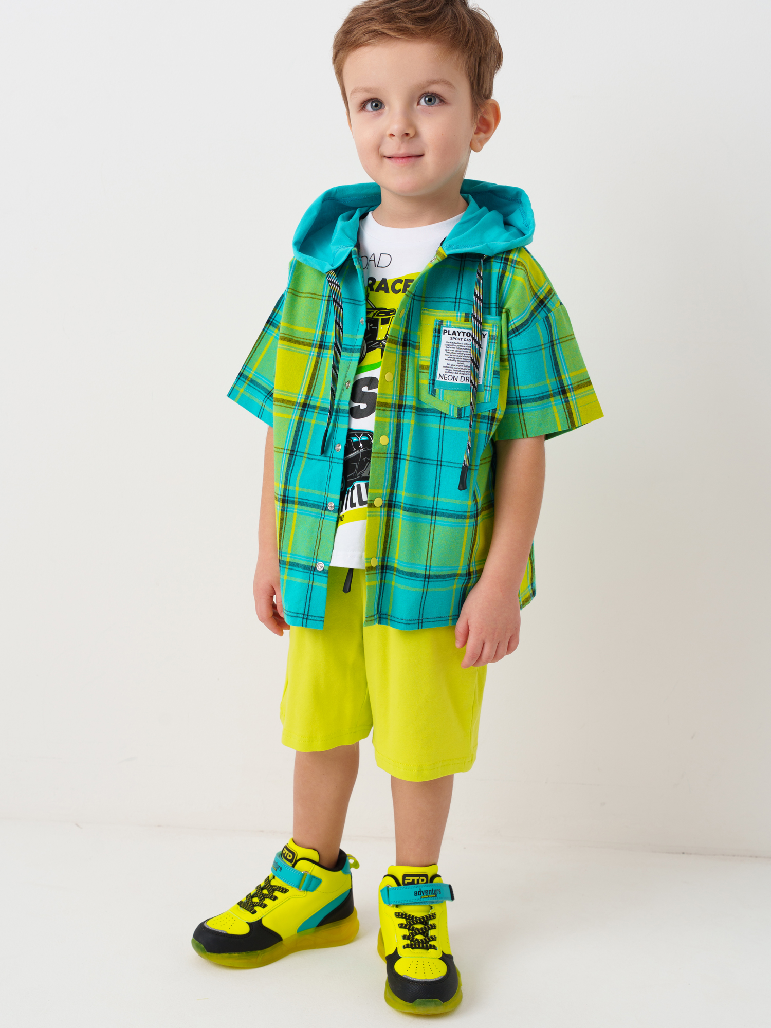 Рубашка PlayToday 12612223 - фото 2