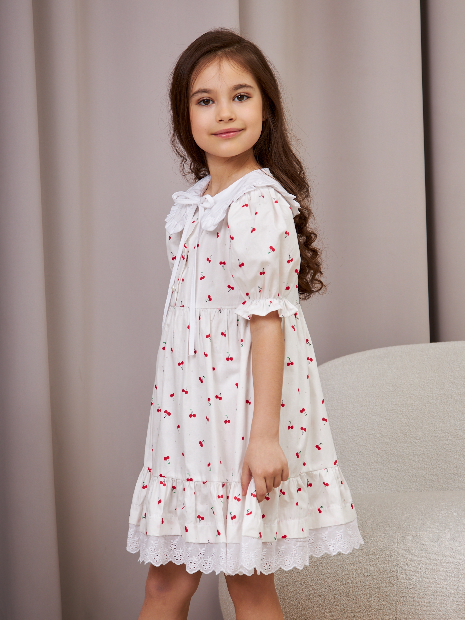 Платье Sofisha kids Plat.vorot.cherry - фото 1