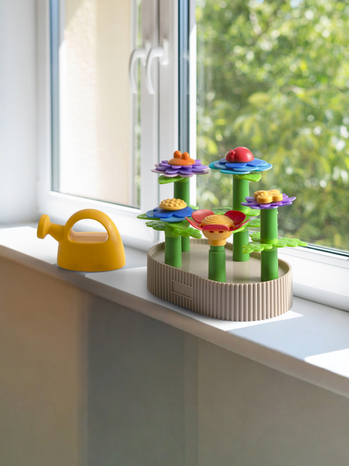 Игрушка Chicco сортер Горшочек с цветами - фото 5