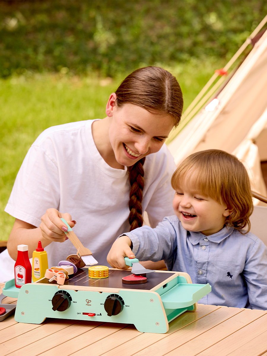 Игрушка Hape посуда, продукты, плита - фото 3