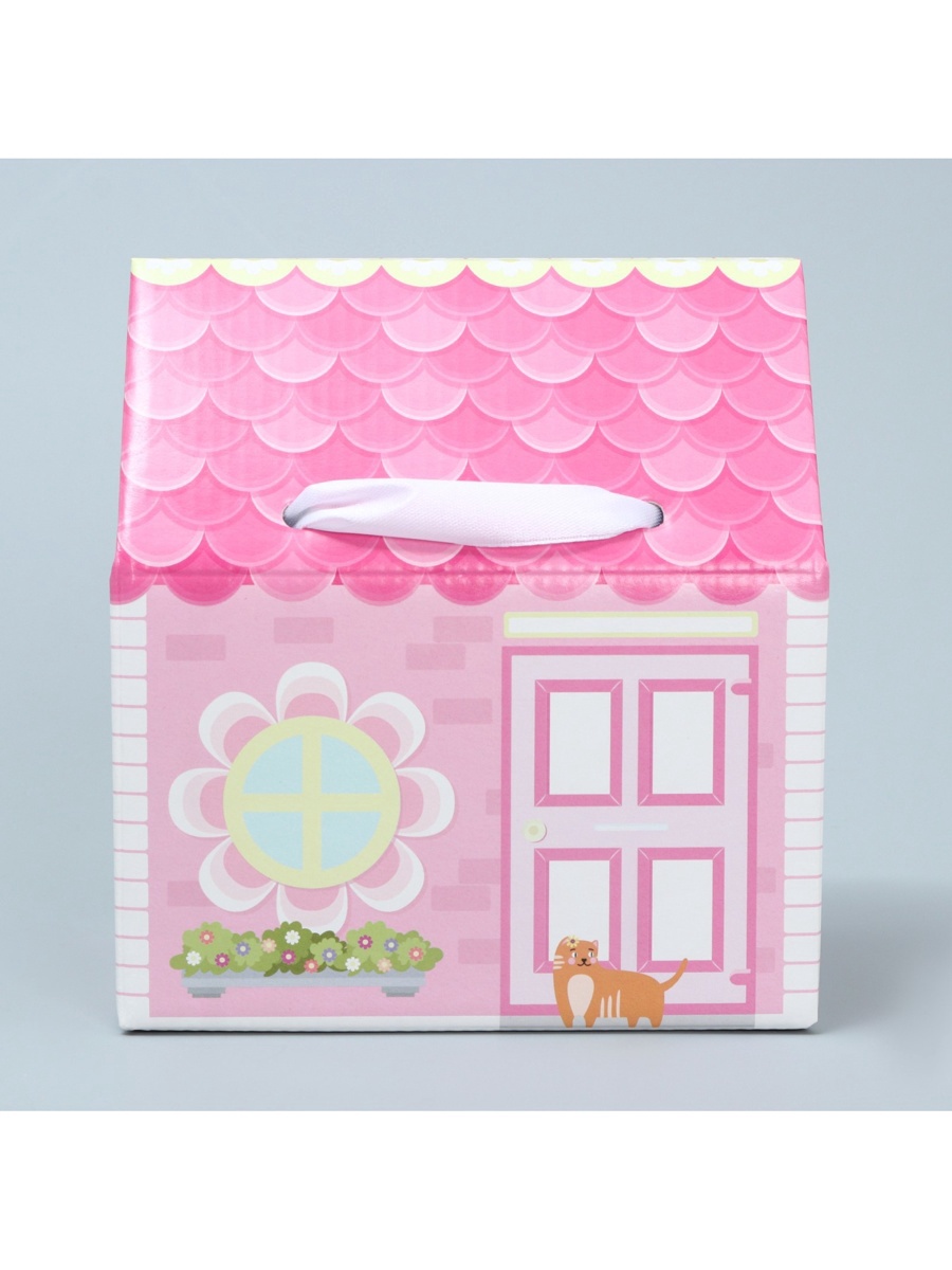 Коробка складная Дарите Счастье Домик принцессы 15 х 18 х 10 см - фото 5