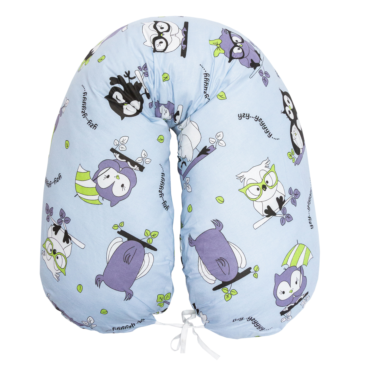 Подушка для беременных Amarobaby Бумеранг Дивная птица ABDM-4001-S1 - фото 3