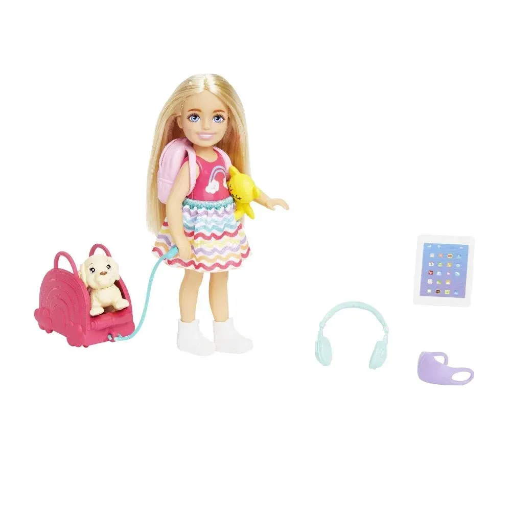 Кукла мини Barbie Челси Челси Путешествия высота 12 см HJY17 - фото 3